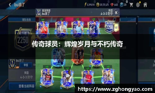 传奇球员：辉煌岁月与不朽传奇